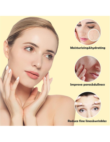 Mascarillas Faciales de Colágeno Permotary 6 PCS Hidratantes