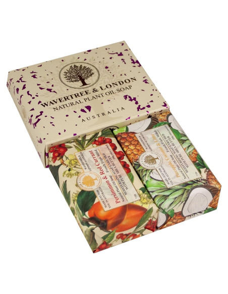 Jabones Naturales Wavertree & London - 198g (2 Barras) Aromas Jabones Naturales Wavertree & London - 198g (2 Barras) Aromas