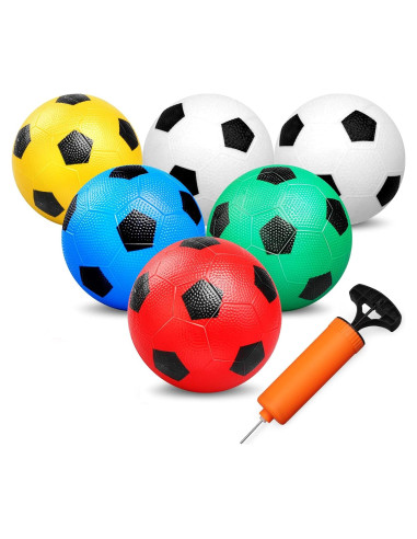 Bolas de Fútbol Mini Dilabnba 16 cm 6 Piezas con Bomba