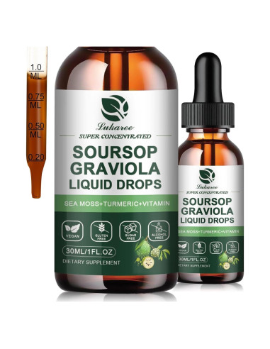 Extracto Líquido de Hoja de Graviola Lukaree 29.57 ml