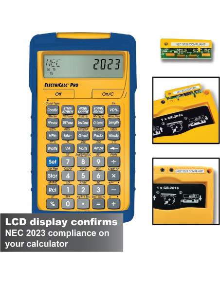 Kit Actualización ElectriCalc Pro 5070 Cumple NEC 2023 Kit Actualización ElectriCalc Pro 5070 Cumple NEC 2023