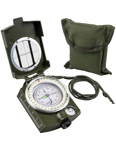 Brújula de Supervivencia Jewheg Táctica Impermeable 0.18 kg Brújula de Supervivencia Jewheg Táctica Impermeable 0.18 kg