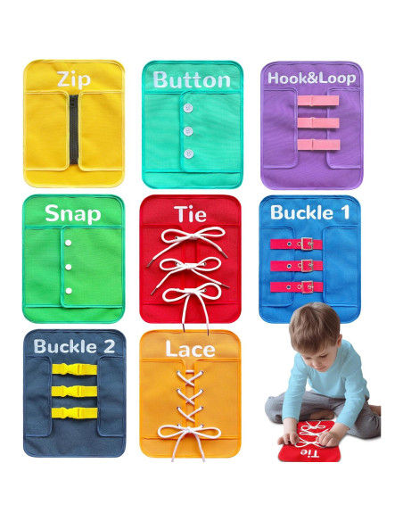 Tablero Ocupado Montessori Craftstory para Niños 3-5 Años Tablero Ocupado Montessori Craftstory para Niños 3-5 Años