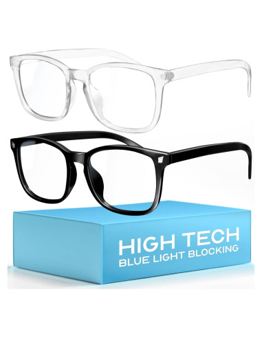 Gafas de Luz Azul LIVHO 8082 Anti-fatiga Ocular Unisex
