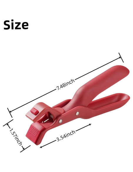 Clip Antiescaldante de Silicona ProfKitSong 2PCS para Cocina Clip Antiescaldante de Silicona ProfKitSong 2PCS para Cocina