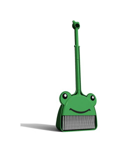 Juego de Escoba y Recogedor Esdallina Verde para Niños