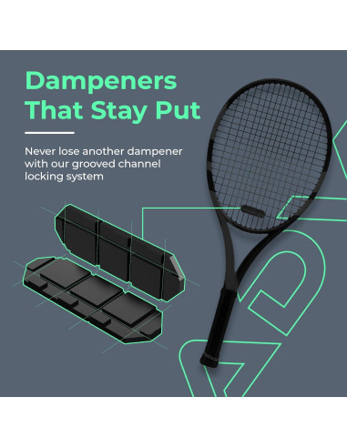 Dampener de Tenis ADV Sorb - Paquete de 3 - Amortiguador de Choque