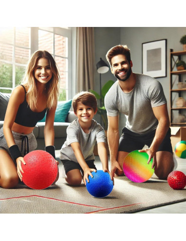Pelota de Patio AppleRound 21.6 cm + Bomba de Aire - Resistente