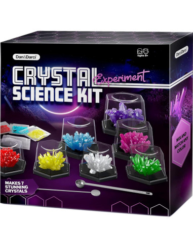 Kit de Crecimiento de Cristales Dan&Darci - Experimentos Científicos