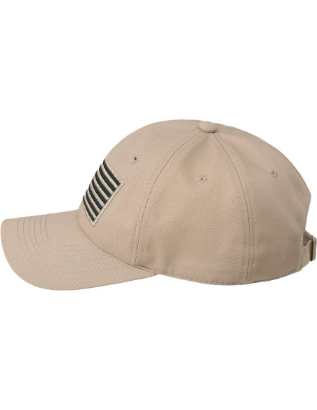 Gorra de béisbol IIN con bandera americana unisex ajustable Gorra de béisbol IIN con bandera americana unisex ajustable
