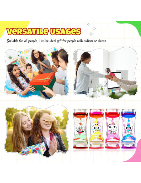 Shappy 4 Botellas Sensoriales Antiestrés para Niños 22x15x5 cm Shappy 4 Botellas Sensoriales Antiestrés para Niños 22x15x5 cm