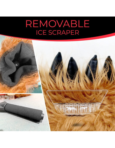 Raspador de Hielo Bigfoot Gears Out con Calentador de Mano