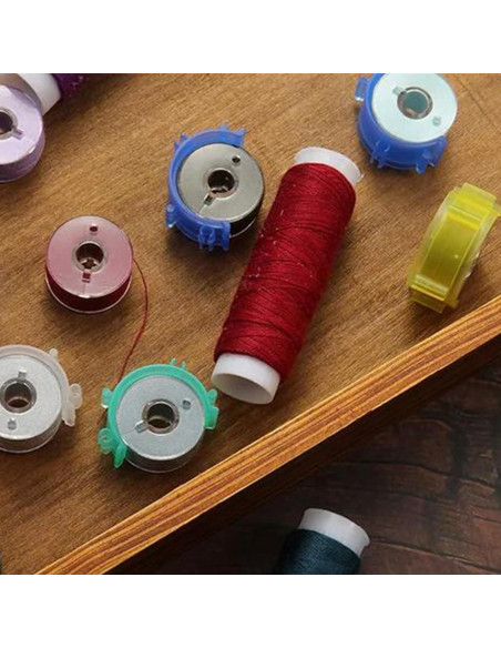 50 Clips para Bobinas de Costura LXLVOUEG Transparente 50 Clips para Bobinas de Costura LXLVOUEG Transparente
