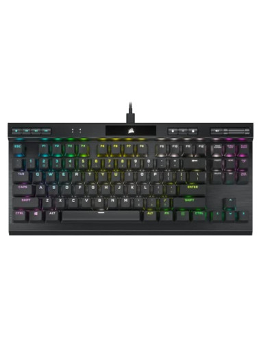 Teclado Mecánico Corsair K70 RGB TKL OPX Tenkeyless Negro