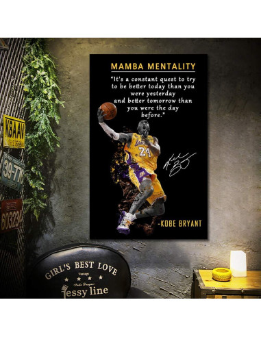 Póster Motivacional Kobe Bryant 60x40 cm AMART SUN