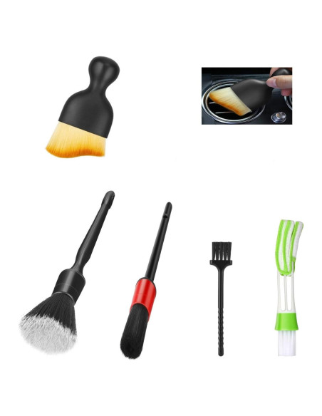 Kits de limpieza de cepillos Fitosy para automóviles - 4 unidades Kits de limpieza de cepillos Fitosy para automóviles - 4 unidades