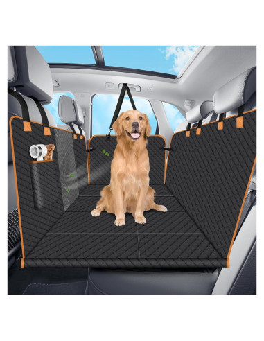 Funda de Asiento para Perros Lekespring SUV Color Negro