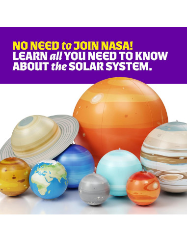 Planetas Inflables del Sistema Solar Dan&Darci - Juguetes Educativos