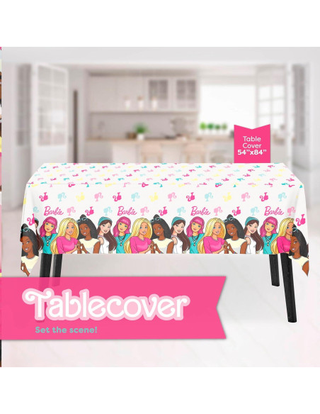 Kit de Decoraciones de Fiesta de Cumpleaños Barbie - 16 Invitados Kit de Decoraciones de Fiesta de Cumpleaños Barbie - 16 Invitados