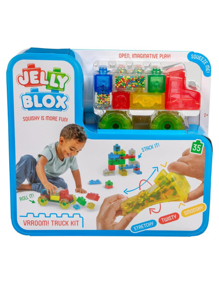 Kit de Camión Jelly Blox Goliath | 35 Bloques Sensores 2+ Kit de Camión Jelly Blox Goliath | 35 Bloques Sensores 2+