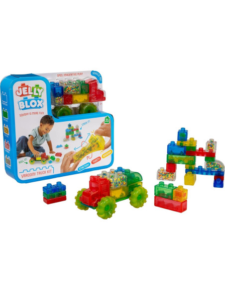 Kit de Camión Jelly Blox Goliath | 35 Bloques Sensores 2+ Kit de Camión Jelly Blox Goliath | 35 Bloques Sensores 2+