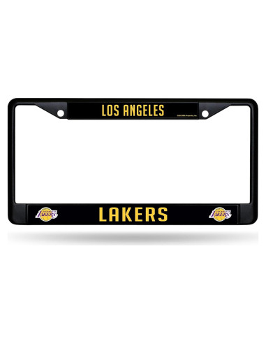 Marco de Placa de Licencia NBA Rico Industries Lakers