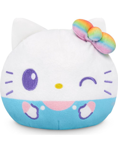 Peluche Reversible Hello Kitty Arcoíris 10 cm TeeTurtle