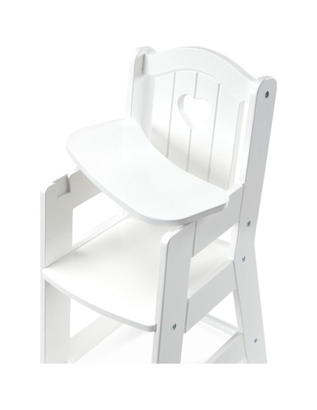 Silla Alta de Juego Melissa & Doug para Muñecas - Blanca Silla Alta de Juego Melissa & Doug para Muñecas - Blanca