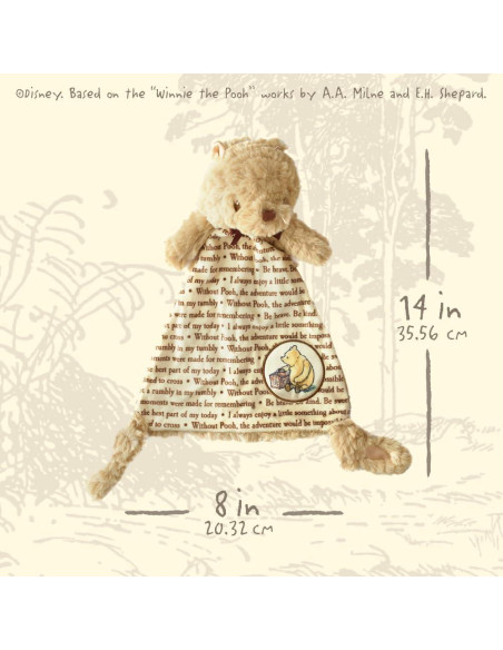 Manta Lovey Winnie the Pooh Kids Preferred para Bebés Manta Lovey Winnie the Pooh Kids Preferred para Bebés