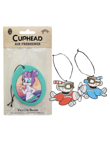 Ambientadores de aire Cuphead set de 2 fragancias