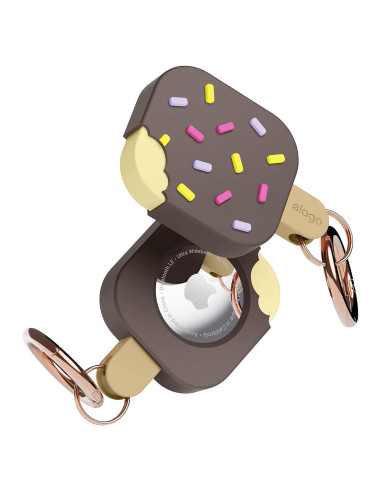 Funda de Helado elago para Apple AirTag - Protección y Carabiner