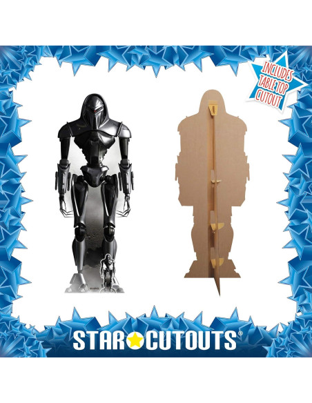 Corte de Cartón Star Cutouts Cylon Battlestar Galactica 194.8x76.9 cm Corte de Cartón Star Cutouts Cylon Battlestar Galactica 194.8x76.9 cm