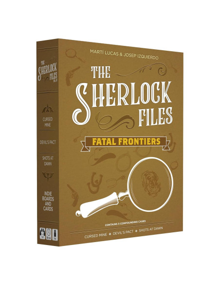 Juego de Mesa Sherlock Files 4 Fronteras Fatales - Indie Boards Juego de Mesa Sherlock Files 4 Fronteras Fatales - Indie Boards