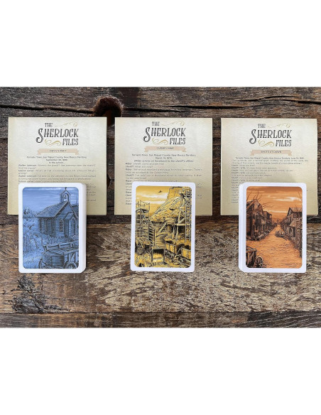 Juego de Mesa Sherlock Files 4 Fronteras Fatales - Indie Boards Juego de Mesa Sherlock Files 4 Fronteras Fatales - Indie Boards
