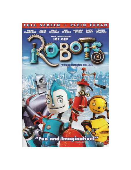 Película Robots en DVD - Idiomas Inglés, Español, Francés Película Robots en DVD - Idiomas Inglés, Español, Francés