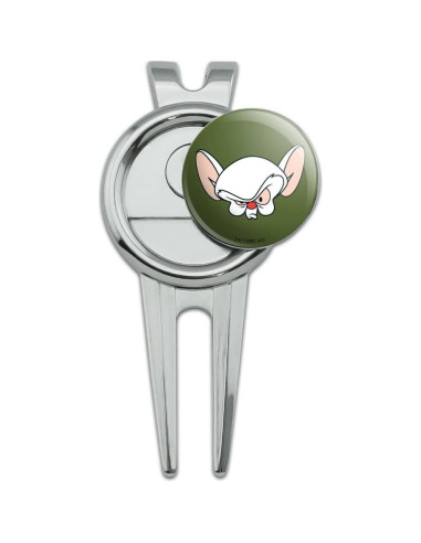 Herramienta de Divot y Marcador de Bola Pinky y el Cerebro