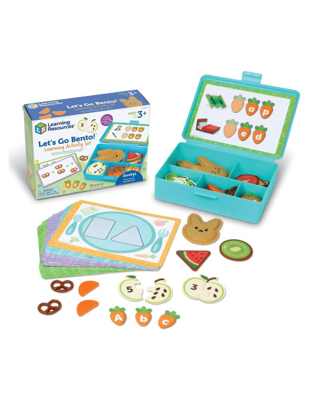 Conjunto de Aprendizaje ¡Vamos a Bento! Learning Resources, 78 Piezas, 3+ Años Conjunto de Aprendizaje ¡Vamos a Bento! Learning Resources, 78 Piezas, 3+ Años