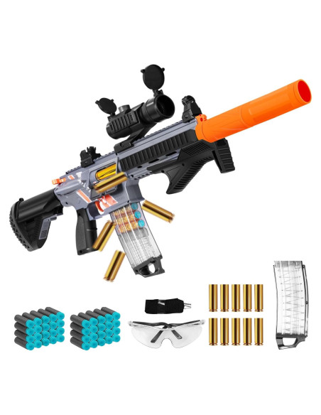 Pistola de Juguete Eléctrica Bugrtey M601 con 40 Balas Suaves Pistola de Juguete Eléctrica Bugrtey M601 con 40 Balas Suaves