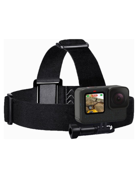 Soporte de Cabeza Sametop para GoPro Hero 13, 12, 11, 10 y más Soporte de Cabeza Sametop para GoPro Hero 13, 12, 11, 10 y más