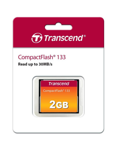 Tarjeta de Memoria CompactFlash Transcend 2GB MLC 50MB/s