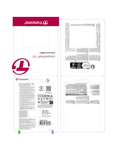 Tarjeta de Memoria CompactFlash Transcend 2GB MLC 50MB/s