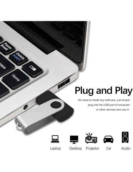Aiibe 32GB Memoria USB Flash Drive Negro USB 2.0 Aiibe 32GB Memoria USB Flash Drive Negro USB 2.0