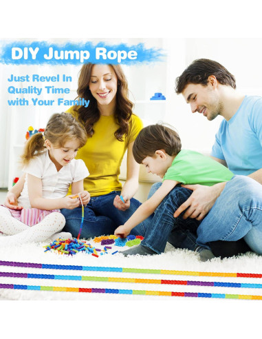 Cuerda de Salto Doble Holandesa Supertrip 4.88m Ajustable