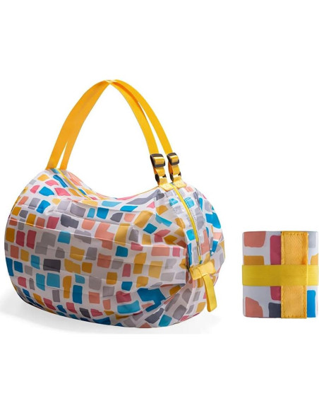 Bolsa de Compras Reutilizable Woonsoon 40x40cm Plegable Impermeable Bolsa de Compras Reutilizable Woonsoon 40x40cm Plegable Impermeable