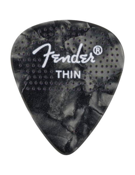 Puas de guitarra Fender 351 celuloide mediana paquete 12 Puas de guitarra Fender 351 celuloide mediana paquete 12