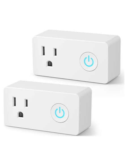 Enchufe Inteligente BN-LINK WiFi 2 Unidades 1875W Control Voz Enchufe Inteligente BN-LINK WiFi 2 Unidades 1875W Control Voz