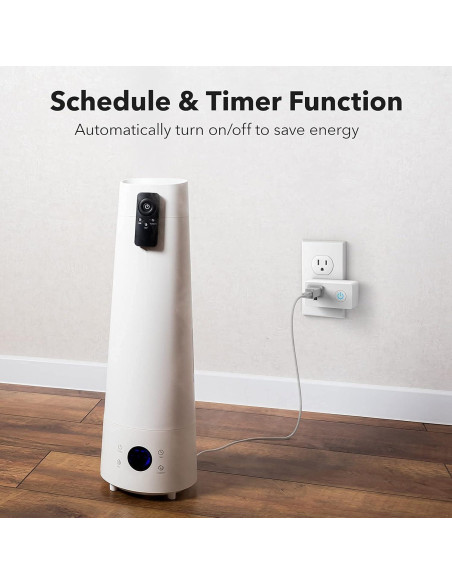 Enchufe Inteligente BN-LINK WiFi 2 Unidades 1875W Control Voz Enchufe Inteligente BN-LINK WiFi 2 Unidades 1875W Control Voz