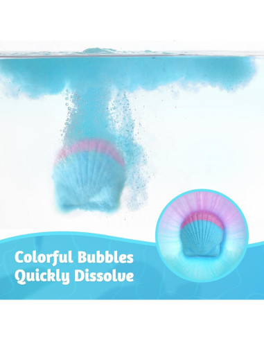 Set de Bombas de Baño para Niños Panspace - 6 Piezas con Joyería
