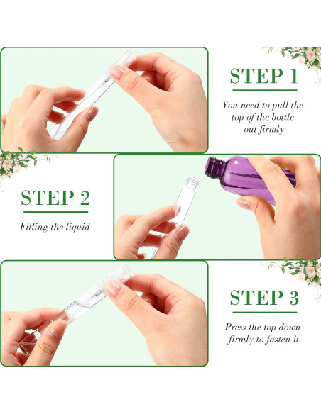 Tanlade 300 Mini Botellas Spray Vidrio 10ml Recargables Tanlade 300 Mini Botellas Spray Vidrio 10ml Recargables