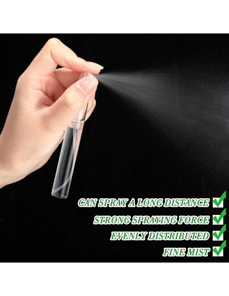 Tanlade 300 Mini Botellas Spray Vidrio 10ml Recargables Tanlade 300 Mini Botellas Spray Vidrio 10ml Recargables